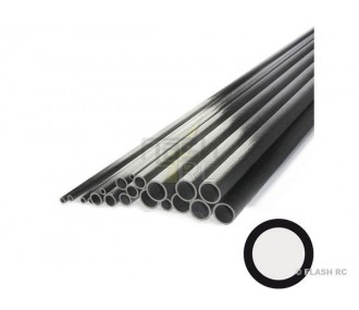 Pultruded carbon tube Ø12x10x1000mm R&G