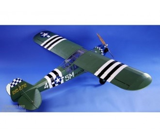 Aeromobile VQ modello Piper L-4 Grasshopper ARF circa 1,62m