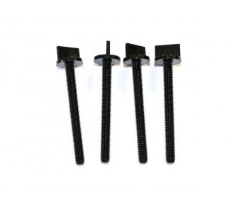 Nylon wing screw M6x60mm MP JET (4 pcs)