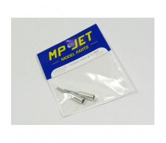 Clevis tip for carbon tube Ø4mm/M2 2pcs Mp Jet
