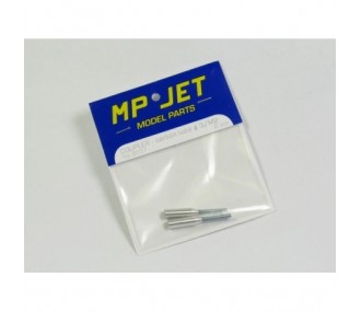 Casquillo de horquilla para tubo de carbono Ø3mm/M2 2pcs Mp Jet
