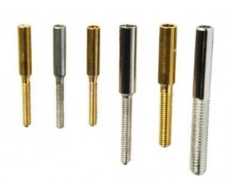Perno a forcella M2, foro Ø1,3mm 10pz Mp Jet