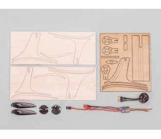 Kit completo di piloni (motore, esc, cono, elica) per Lilienthal 40 Aeronaut