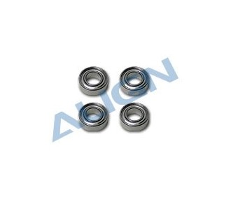 H50065 - Bearing 6X12X4 Zz (4Pcs) - TREX 500 Align