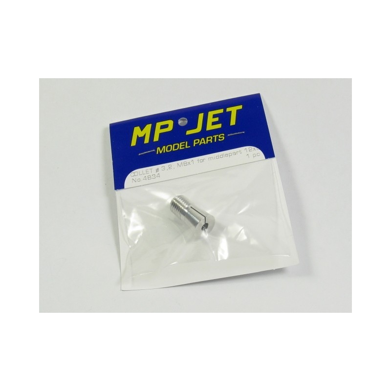 COLLET axe Ø4mm M8x1 pour cone Super Cool Mp Jet