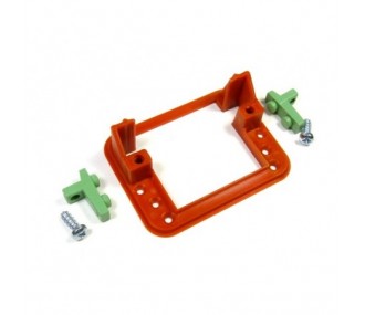 Brackets (1 pair) Servo Type Hitec 17 (HS 225 BB, HS 225 MG, HS 5245 MG) / Graupner DES676 BB