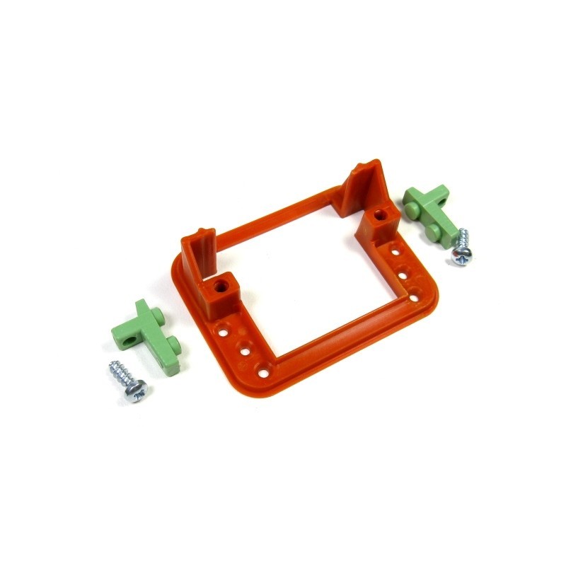 Brackets (1 pair) Servo Type Hitec 17 (HS 225 BB, HS 225 MG, HS 5245 MG) / Graupner DES676 BB