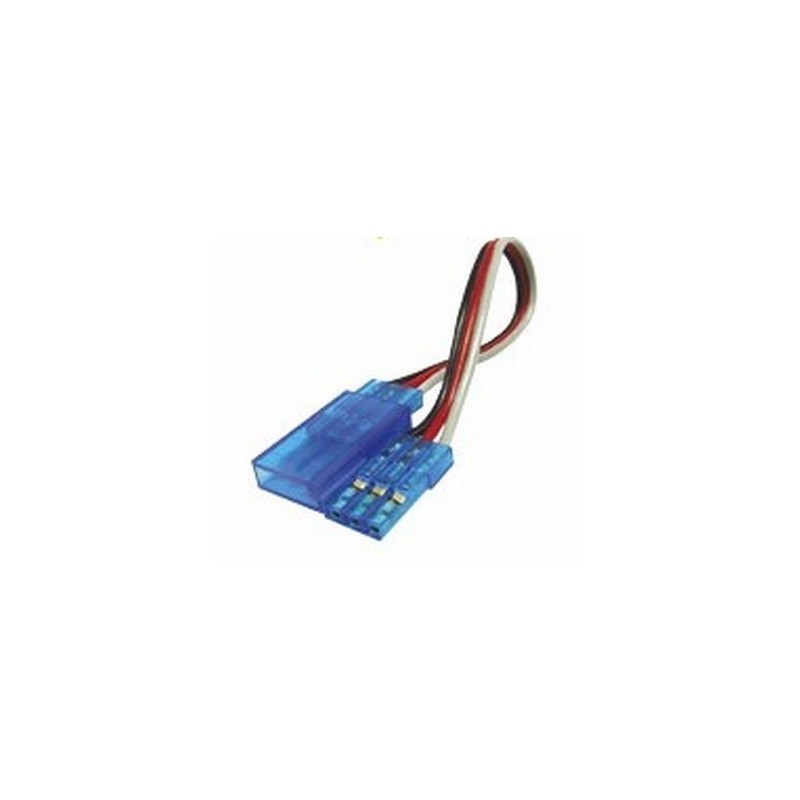 Rallonge Servo 10cm JR/FUT bleu TY1