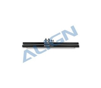 H25030 - Tubo di coda nero (2 pezzi) - TREX 250 Align