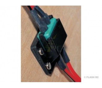 Vertical screw-on bracket MPX socket (4 pcs) Emcotec