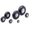 Pair of ultra light air wheels 100mm