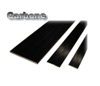 Flat carbon 6 x 1 mm x 1000mm A2PRO