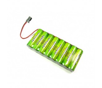 Batterie Tx A2Pro 9.6V 2500 mAh NiMh format plat
