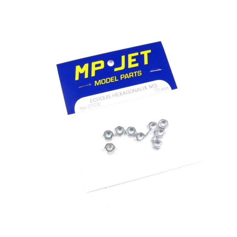 HEXAGON NUT M2 10pcs