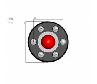 Interruttore magnetico illuminato Emcotec per SPS (LED verde)