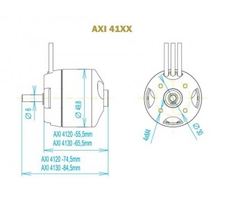 AXI 4120/20 LÍNEA DORADA