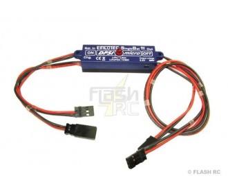 DPSI Micro - SingleBat 5,9/7,2V Alimentatore singolo regolato con inter (prese UNI/JR)