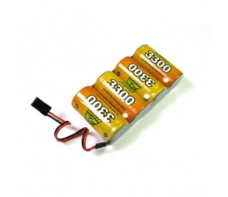 Batterie 4,8V 3300mAh NiMh plat A2pro