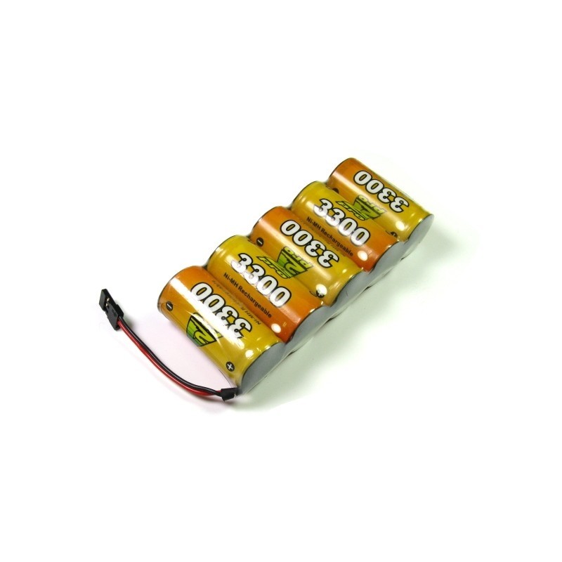 Akku 6,0V 3300mAh NiMh flach A2pro