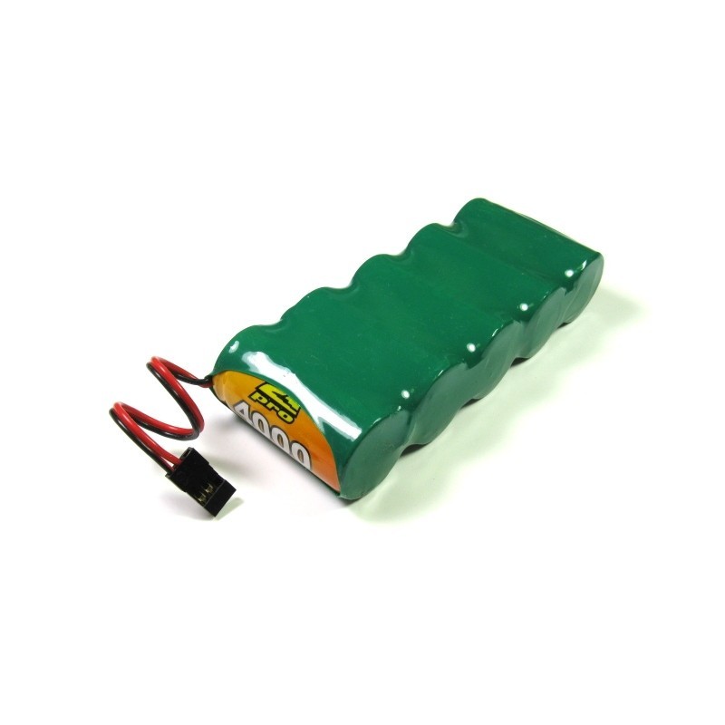 Batterie 6,0V 4000mAh NiMh plat A2pro