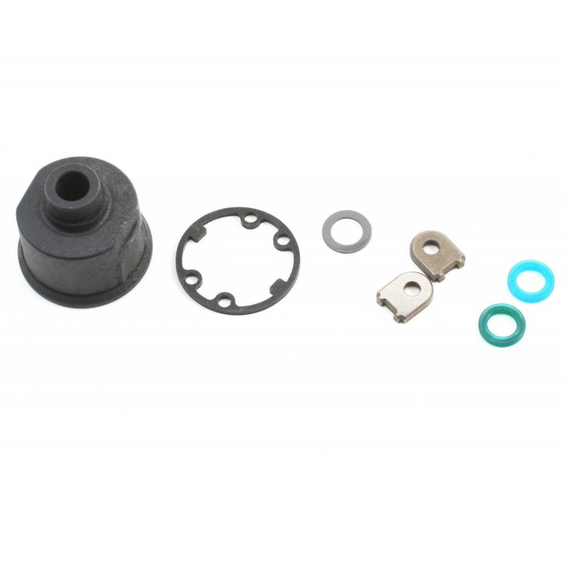 Traxxas differential body + seals and brackets 3978