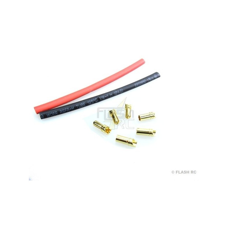 3.5mm DB3 M/F Gold Socket (3 pairs) + Thermo Jacket