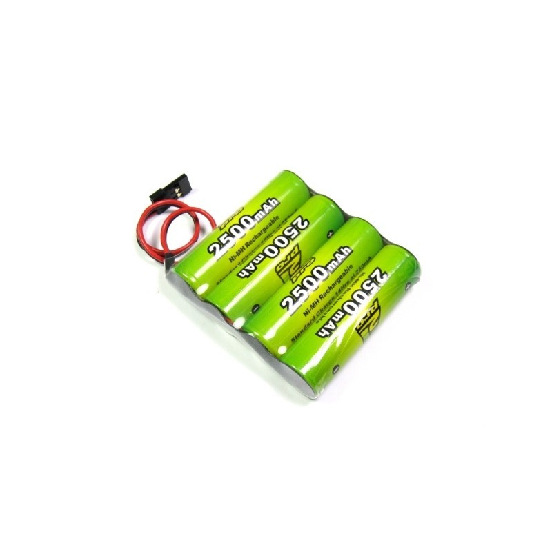 Batería 4,8V 2500mAh NiMh plana A2pro