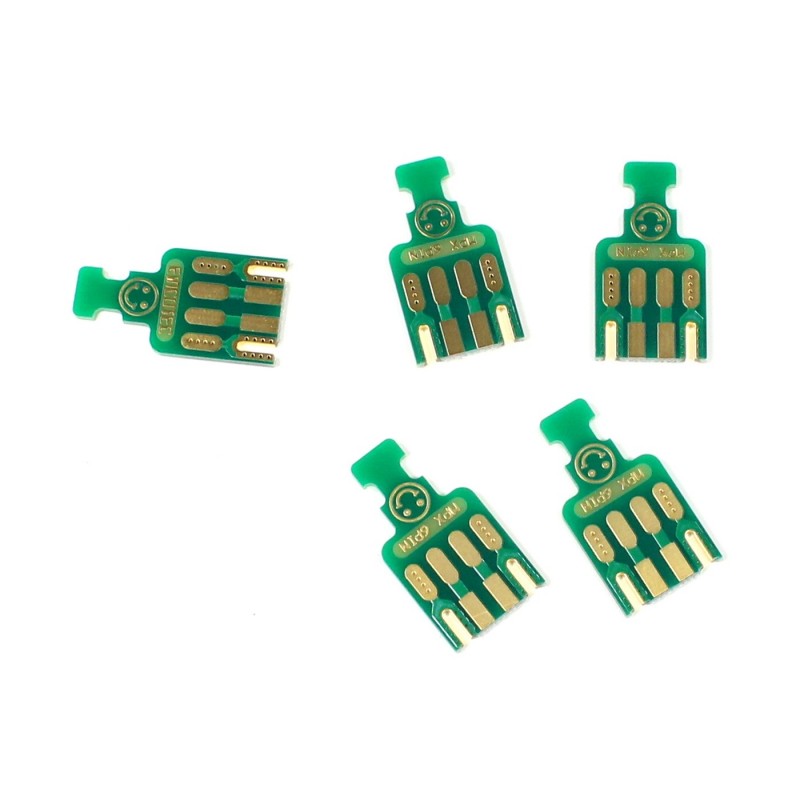 PCB MPX '6 contacts' green (5 pcs) Emcotec