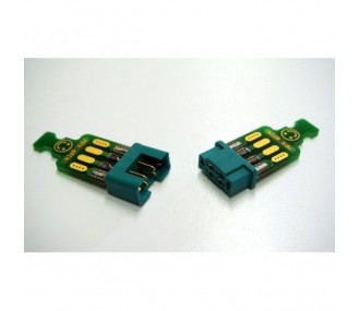 PCB MPX '6 contactos' verde (5 uds.) Emcotec