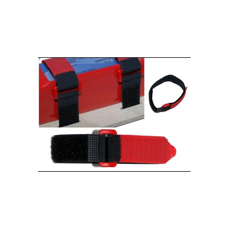 Velcro strap with Emcotec loop, 195mm