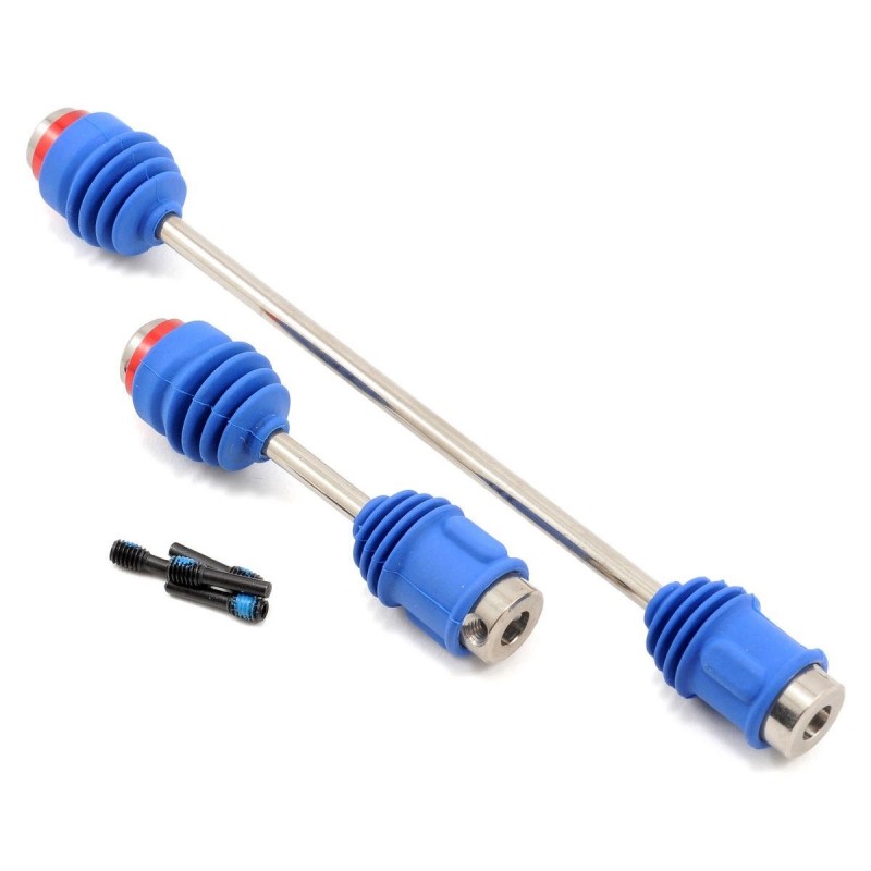 Traxxas front and rear central cardan shafts + e-revo/summit 5650R bellows