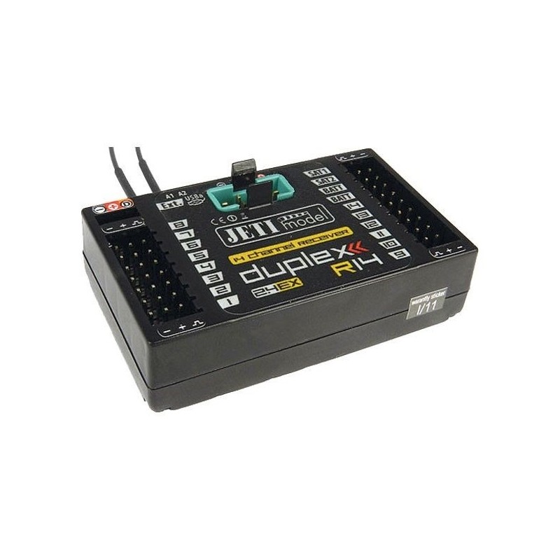 R14 Duplex EX 2,4GHz Jeti 14 Channel Receiver