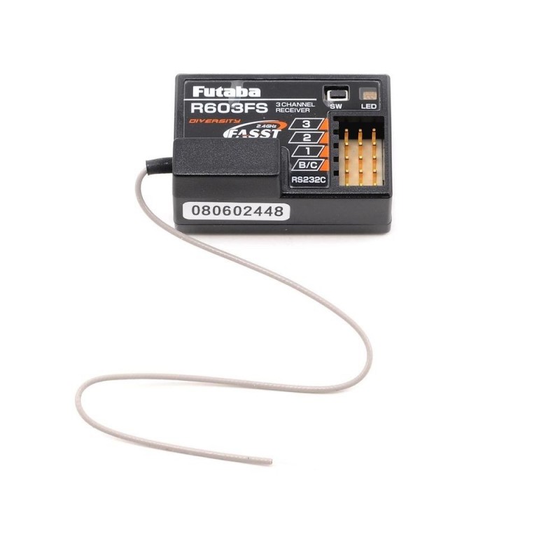 Futaba R603FS 3 Channel 2.4 GHZ Receiver