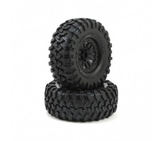 Traxxas roues montees collees trx-4 8272