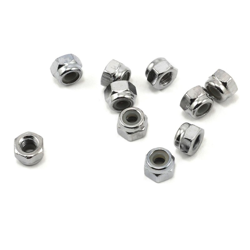Traxxas nylstop nuts 4mm (10) 1747
