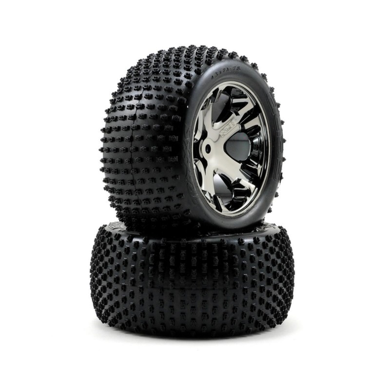 Traxxas glued rear wheels alias 2.8 (2) 3770A