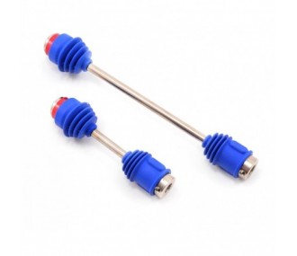 Traxxas front and rear central cardan shafts + gussets e-maxx 5151R