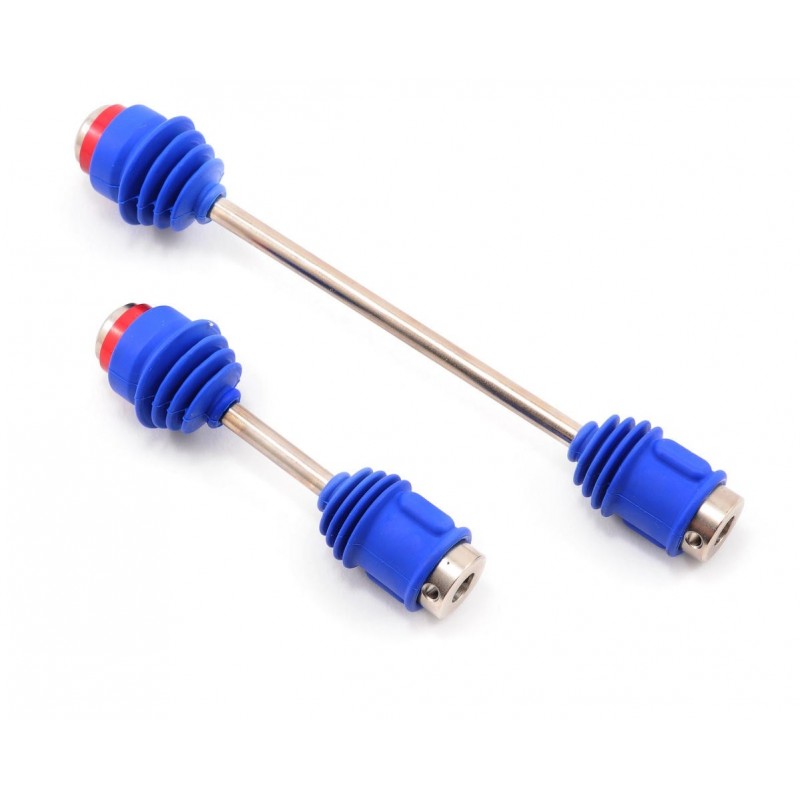 Traxxas front and rear central cardan shafts + gussets e-maxx 5151R