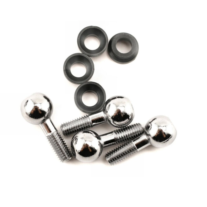 Traxxas ball joints (4) + plastic rings (4) 4933