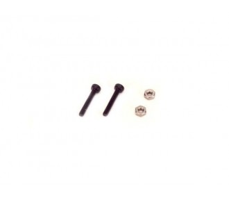 EFLH1525 - Main Blade Support Screws and Nuts - Blade SR E-Flite