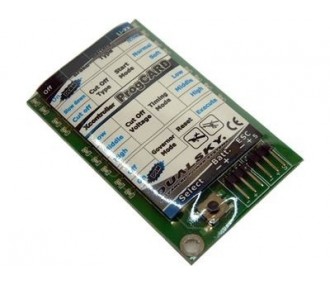 Programming card for Dualsky V2 controller