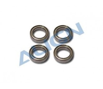 H60125 - Bearing 12X18X4 ZZ (4pcs) - T-REX 600 PRO Align