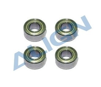 HS1028 - Bearing 5X11X5 Zz 4Pcs - TREX450 XL/SE Align