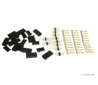 JR/UNI female plug (10pcs) Muldental