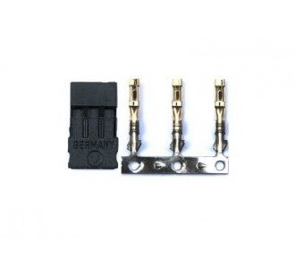 Conector macho JR/UNI (10 uds.) Muldental