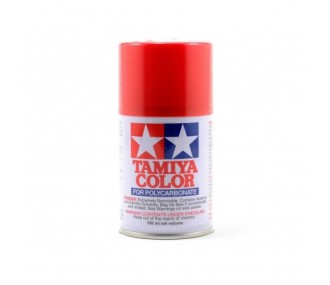 Aerosol paint 100ml for LEXAN Tamiya PS2 red