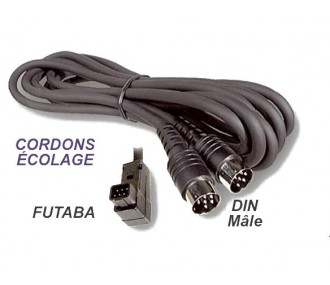 Futaba Schooling Cable Square Socket/DIN