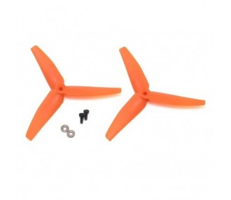 Blade 230 S V2 orange anti-torque blades (x2) BLH1403
