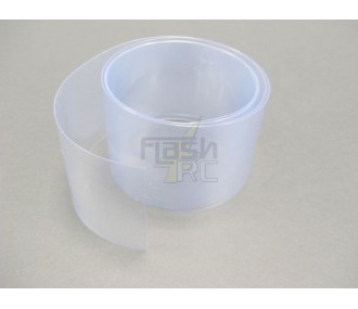 Tubo termorestringente in PVC (rapporto 2:1) l=45mm / Ø29mm trasparente (1m) Muldental