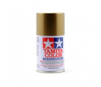 Pintura en aerosol 100ml para LEXAN Tamiya PS13 metal dorado